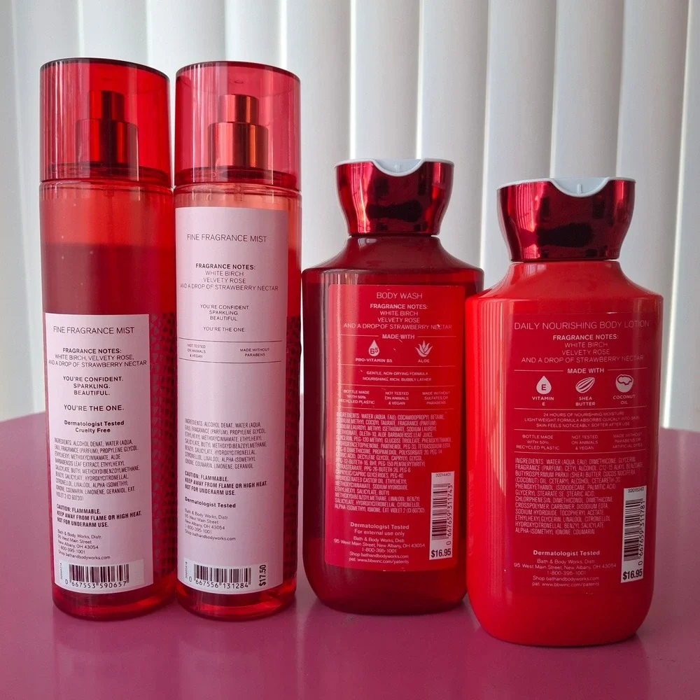Bath & Body Works YOU'RE THE ONE Lotion Shower Gel Wash Mist Set 4-Piece Bundle - Picture 2 of 2